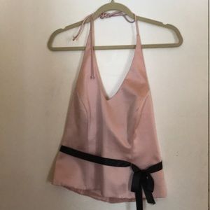 Pink Halter Top